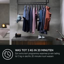 AEG LR86XDOSE 8000 serie PowerCare - Wasmachine - Energielabel A - 10kg - 1400 toeren — thumbnail 4