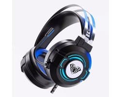 Over Ear Koptelefoon met Draad - Headset met Microfoon - Bluetooth 7.1 - Bluetooth Headset - Zwart