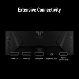 ASUS TUF Gaming VG27AQ5A - QHD Fast IPS Gaming Monitor - 210Hz - 0.3ms - G-Sync Compatible - 27 Inch — thumbnail 2