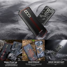 DOOGEE Blade10 - Robuuste Smartphone - 20GB RAM + 128GB ROM (2TB/TF) - Android 15- 6,56 inch IPS HD+ 90Hz - 4G Dual SIM - 5150 mAh - AI camera - Face ID - Widevine L1 -Rood — thumbnail 5