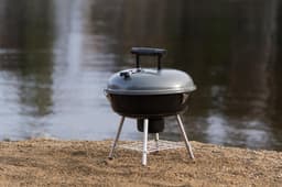 Mustang mini Houtskool barbecue Festival grijs - Mini barbecue — thumbnail 3