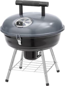 Mustang mini Houtskool barbecue Festival grijs - Mini barbecue — thumbnail 1