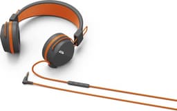 Hama 00184046 hoofdtelefoon/headset Bedraad Hoofdband Oproepen/muziek Grijs, Oranje — thumbnail 2