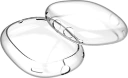 KELERINO. Siliconen Transparant Cover Case geschikt voor Airpods Max - Transparant — thumbnail 2