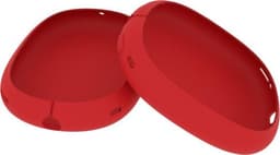 KELERINO. Siliconen Cover Case geschikt voor Airpods Max - Rood — thumbnail 4