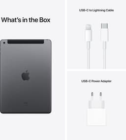 Apple iPad (2021) - 10.2 inch - WiFi + 4G - 256GB - Spacegrijs — thumbnail 5