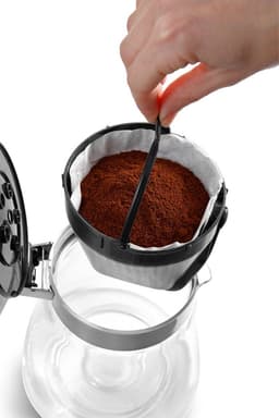 De'Longhi filterkoffiezetapparaat Clessidra ICM 17210 - Antraciet — thumbnail 5