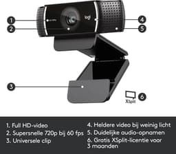Logitech C922 Pro Stream Webcam — thumbnail 3