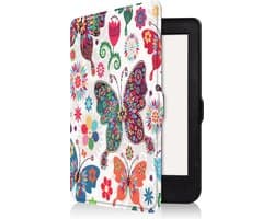 Hoes Geschikt voor Kobo Nia - E-reader Hoesje Bescherm Hoesje Case Sleep Cover - Hoes Geschikt voor Kobo Nia Hoesje - Vlinders