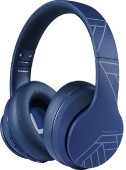PowerLocus P6 draadloze Over-Ear Koptelefoon Inklapbaar - Bluetooth Hoofdtelefoon - Met microfoon - Blauw — thumbnail 1