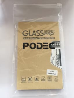 Podec - 3x Screenprotector geschikt voor Nintendo Switch - Tempered Glass Screen Cover — thumbnail 9