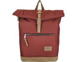 Enrico Benetti Santiago Rugzak 15 inch laptop, 18L - 46215 - Bordeaux Rood