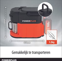 Powerplus Dual Power POWDPG60810 Accu Koffiemachine – 40V – Zonder Accu en Lader — thumbnail 3