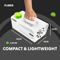 Fuzzix Rookmachine F509L - Met ingebouwd lichteffect en afstandsbediening — thumbnail 5