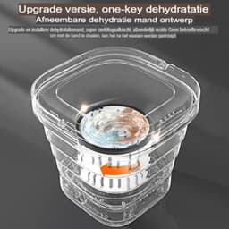 Gratyfied - Kleine Wasmachine - Draagbare Wasmachine - Opvouwbare Wasmachine — thumbnail 2