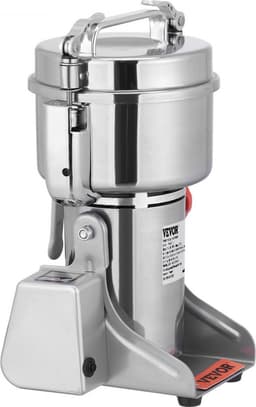Draagbare Graanmolen 2500g Grinder 3750W multifunctionele keukenmolen roestvrijstalen molen poedermachine timing droge molen — thumbnail 2