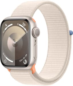 Apple Watch Series 9 - 41mm - Case with Starlight Sport Loop - Sterrenlicht Aluminium — thumbnail 2
