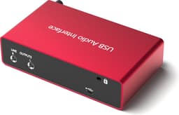 NÖRDIC SGM-226 USB Audio-interface - 2e Generatie - 2i2 - 24bit - 192kHz - Rood — thumbnail 2