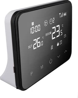 Smart wifi en Radio frequency thermostaat voor elektrische, vloer- en conventionele verwarmingsinstallaties, Optima W Exclusive PRO met ontvanger TC25, — thumbnail 2