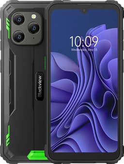 Blackview BV5300Pro Robuuste Smartphone 4GB+64GB 6.1 inch IP68/IP69K Waterdicht 3 Kaartsleuf 4G Dual SIM/NFC/OTG/Face ID - Groen — thumbnail 1