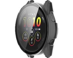 Strap-it Bescherm Hoesje met Glasplaat – Geschikt voor Garmin Forerunner 265s – Transparant – Case met Screen Protector