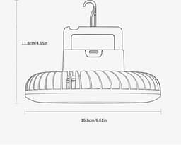 Eurom Ceiling fan LRC White | Lamp en ventilator in 1 | ø 58 cm | 385281 385281 — thumbnail 2