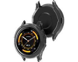 Strap-it TPU bescherm hoesje - zachte case geschikt voor Garmin Venu 3s - transparant