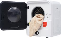Merax Mini Wasdroger 3KG - Droger met Wandmontage - Wit — thumbnail 1