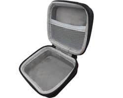 Beschermhoes case geschikt voor JBL Go 1 / 2 - inclusief accessoires vak hard EVA protection materiaal