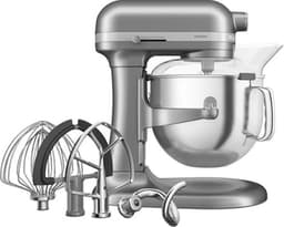 KitchenAid 5KSM70SHXECU - Keukenmachine - 6.6L - 375 W - Zilver — thumbnail 2