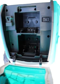 Grasmaaier - Incl. 2 x Lithium ion 5,0ah 20V - 2800rpm - 46 cm maaidiameter - Stalen body 60L opvangcapaciteit - 30-80mm maaihoogte capaciteit - 8 hoogtestanden - 3 maaifuncties - Inclusief 2x accu, 1x lader & 3x accessoires — thumbnail 2