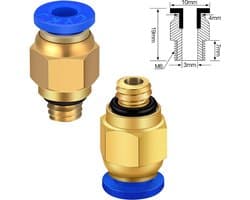 ProTech3D – Pneumatic push-in fitting PC4-M6