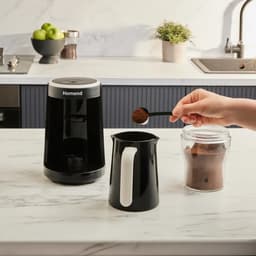 Homend Pottoman 1818 - Turkse Koffiemachine – 300 ml – 5 Kopjes – 480W – Automatische Uitschakeling — thumbnail 2