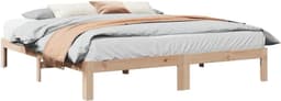 Bedframe van massief grenenhout, 160 x 200 cm — thumbnail 5