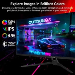 Ultrawide Monitor 34 Inch - 2560 x 1080 Resolutie - 120 Hz Verversingssnelheid - IPS Scherm - Mat Zwart - Gaming En Kantoor — thumbnail 3
