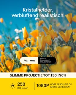 VLSelect® Mini Beamer - Projector - Thuisbioscoop — thumbnail 5