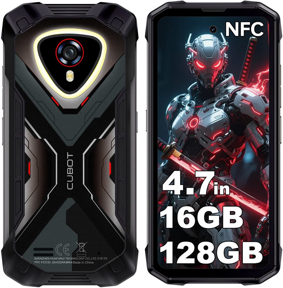 CUBOT KingKong MINI4 4G Smartphone,16GB+128GB-4,7"90Hz HD+ scherm-48MP Camera-4700mAh,Android15 — afbeelding 1