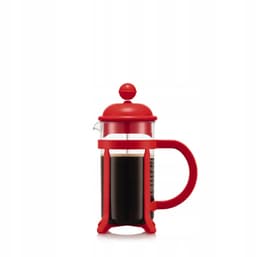 Merkloze French Press Koffiezetter 0.35L Rood — thumbnail 1