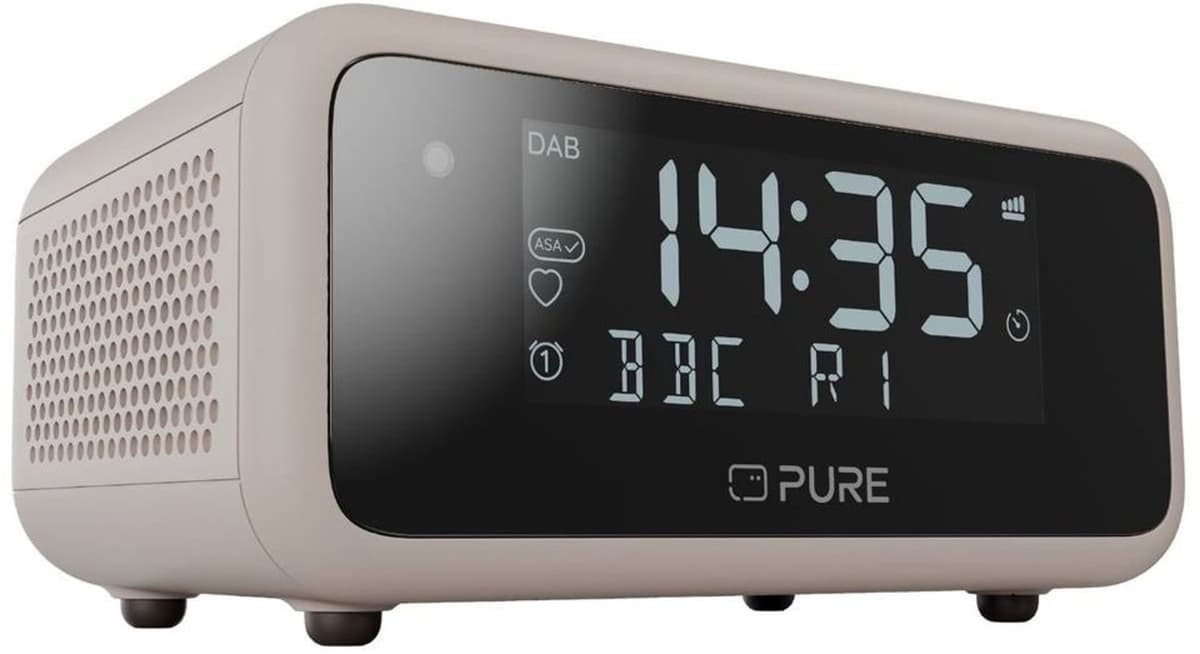 Pure Elan Sleep - Uw vertrouwde wekkerradio met bluetooth, Zand — afbeelding 1