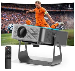 Beamer Draagbaar - 320 ANSI Lumen - 1080P Full HD Resolutie - LED - Home Cinema Projector — thumbnail 1