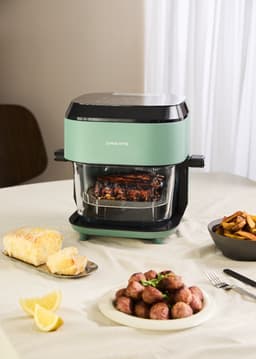 CREATE - Glazen heteluchtfriteuse van 6 L met vernevelingsfunctie - Salie - AIR FRYER STUDIO CRYSTAL LARGE — thumbnail 4