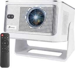 Beamer Draagbaar - 900 ANSI Lumen Full HD 1080p - LED Projector - 140 Inch Beeld - Android 14 Systeem - Voor Thuisbioscoop — thumbnail 1