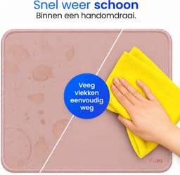 Vues Muismat - Anti Slip - 300 x 250 mm - Roze — thumbnail 4
