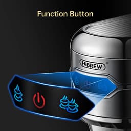 Veya Klein Koffiezetapparaat - Espressomachine - Koffiemachine - Stijlvol - Ruimtebesparend - ESE servings - gemalen koffie -1450W — thumbnail 3