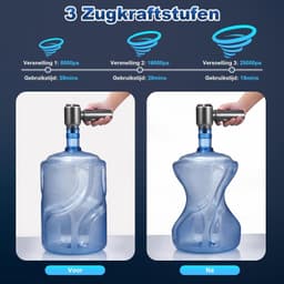 2‑in‑1 draadloze accu‑handstofzuiger en stofblazer, 18000PA sterke autostofzuiger, 3 snelheden, 200000 tpm, persluchtfunctie, multifunctionele stofzuiger voor auto, keuken, pc, bank en kantoor — thumbnail 4