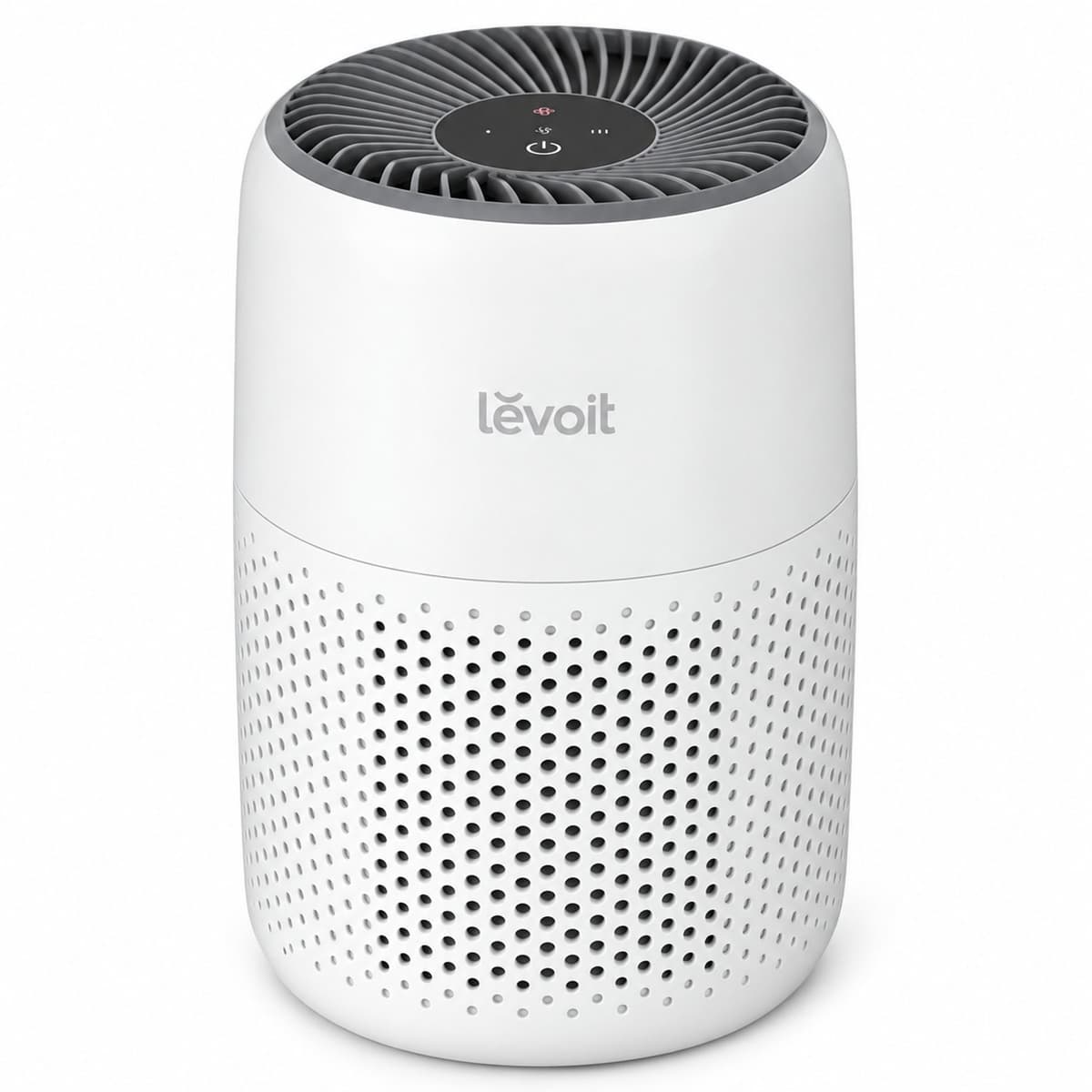 Levoit Core Mini-P Luchtreiniger – 3-Laags Filtersysteem – Voor Slaapkamer & Kantoor – Tegen Stof, Pollen, Geurtjes & Huisdierharen – Aromatherapie – Stil vanaf 25 dB – Wit — afbeelding 1