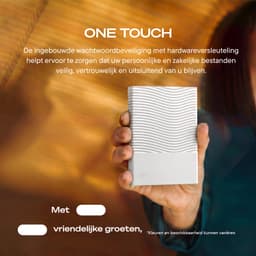 Seagate One Touch Portable - Externe harde schijf - USB-C - HDD - 2TB - Space Grey — thumbnail 2