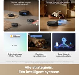 DREAME X60 Pro Master - Robostofzuiger en dweilrobot - Met Dweilfunctie - Zwart — thumbnail 5
