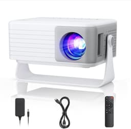 Zolvano® Mini beamers - Projector - Mini beamer -Wit — thumbnail 1