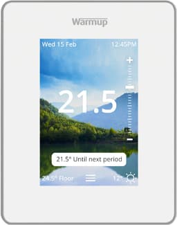 Warmup 7iE Smart Matter WiFi thermostaat voor vloerverwarming - Wolk wit — thumbnail 1